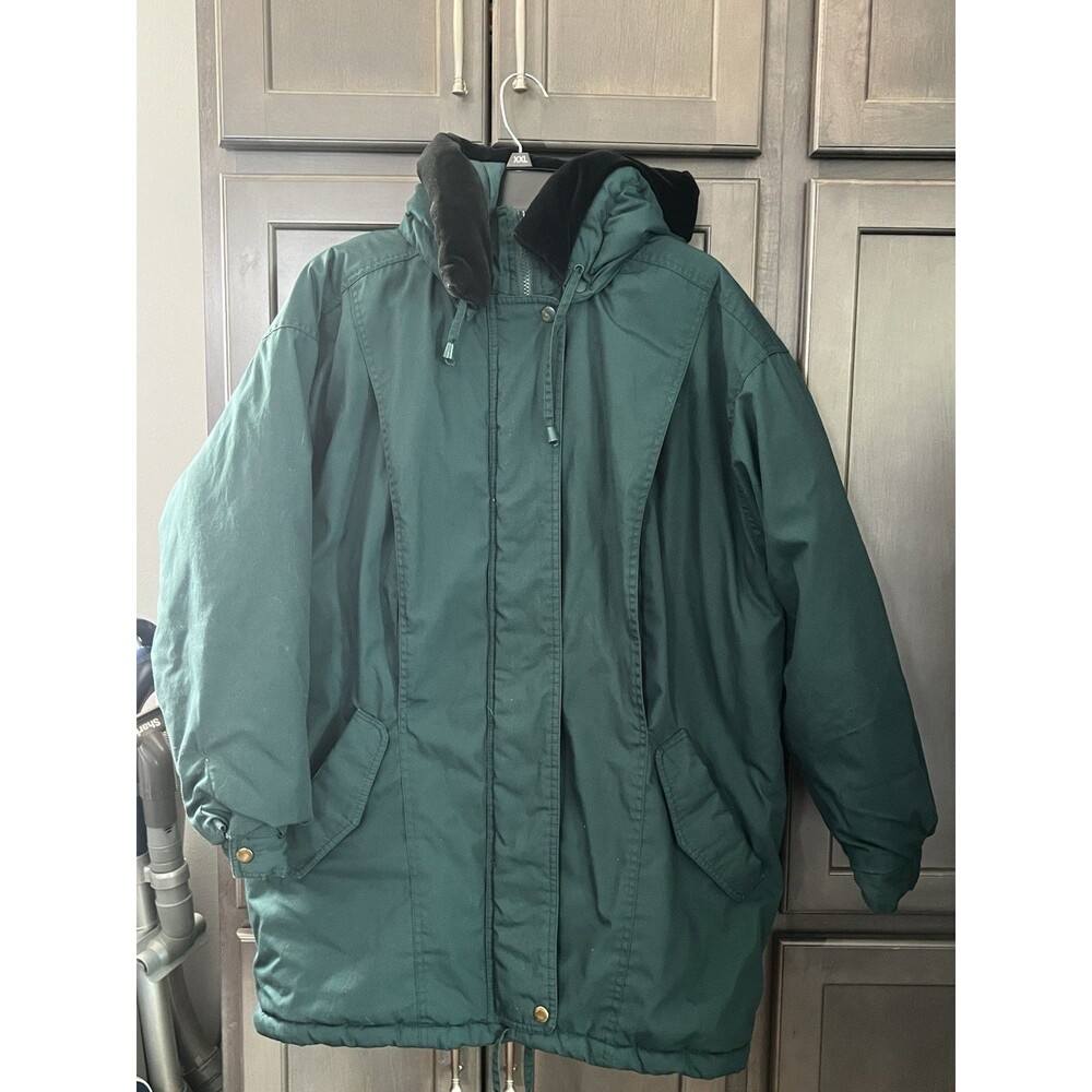 Middlebrook Park Green Winter Coat Parka Women’s Large